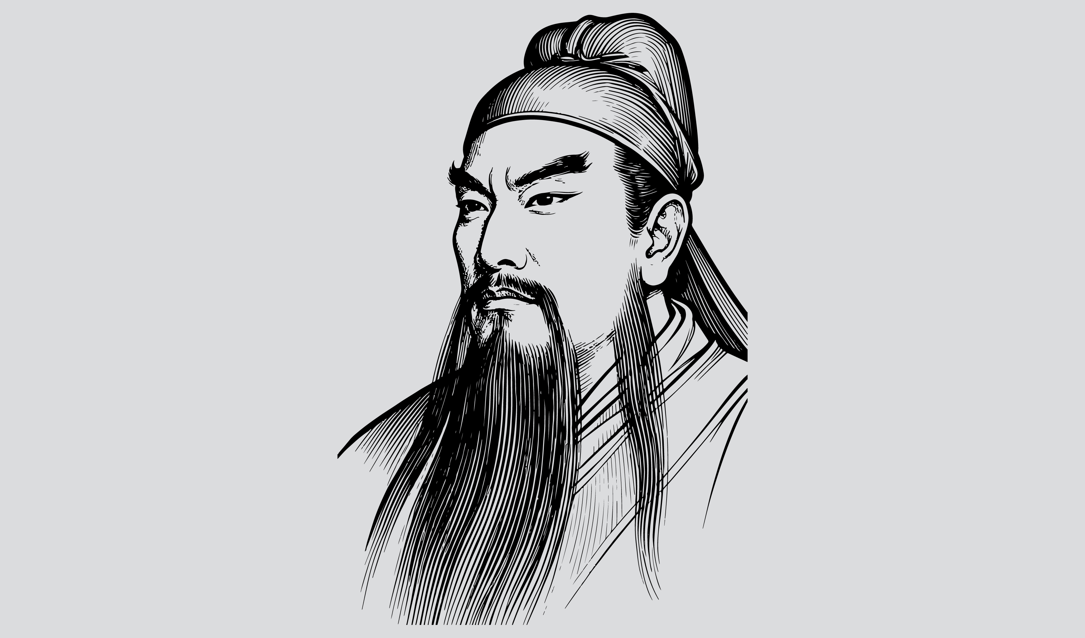 商务&mdash;&mdash;酒类相关插画元素&mdash;&mdash;关羽、圣帝、财神矢量插画